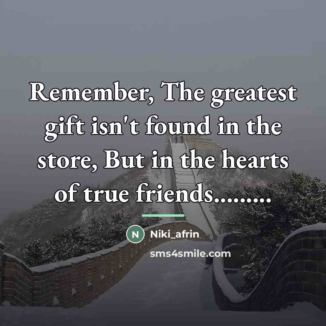 “Remember, The greatest gift isn't found in the store, But…” quote by Niki_afrin