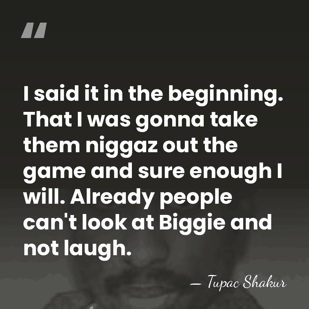 I said it in the beginning. That I was gonna take them&hellip; - Tupac Shakur