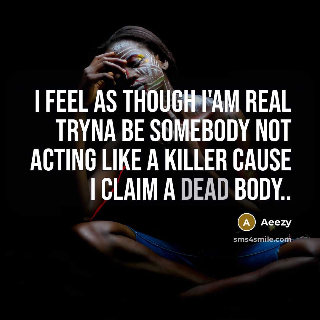 “I Feel As Though I'Am Real Tryna Be Somebody Not…” quote by Aeezy