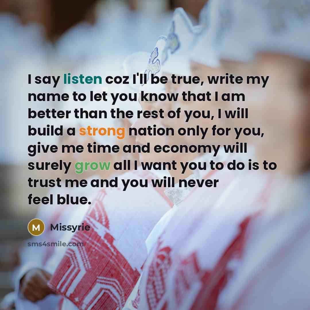 “I say listen coz I'll be true, write my name…” quote by Missyrie