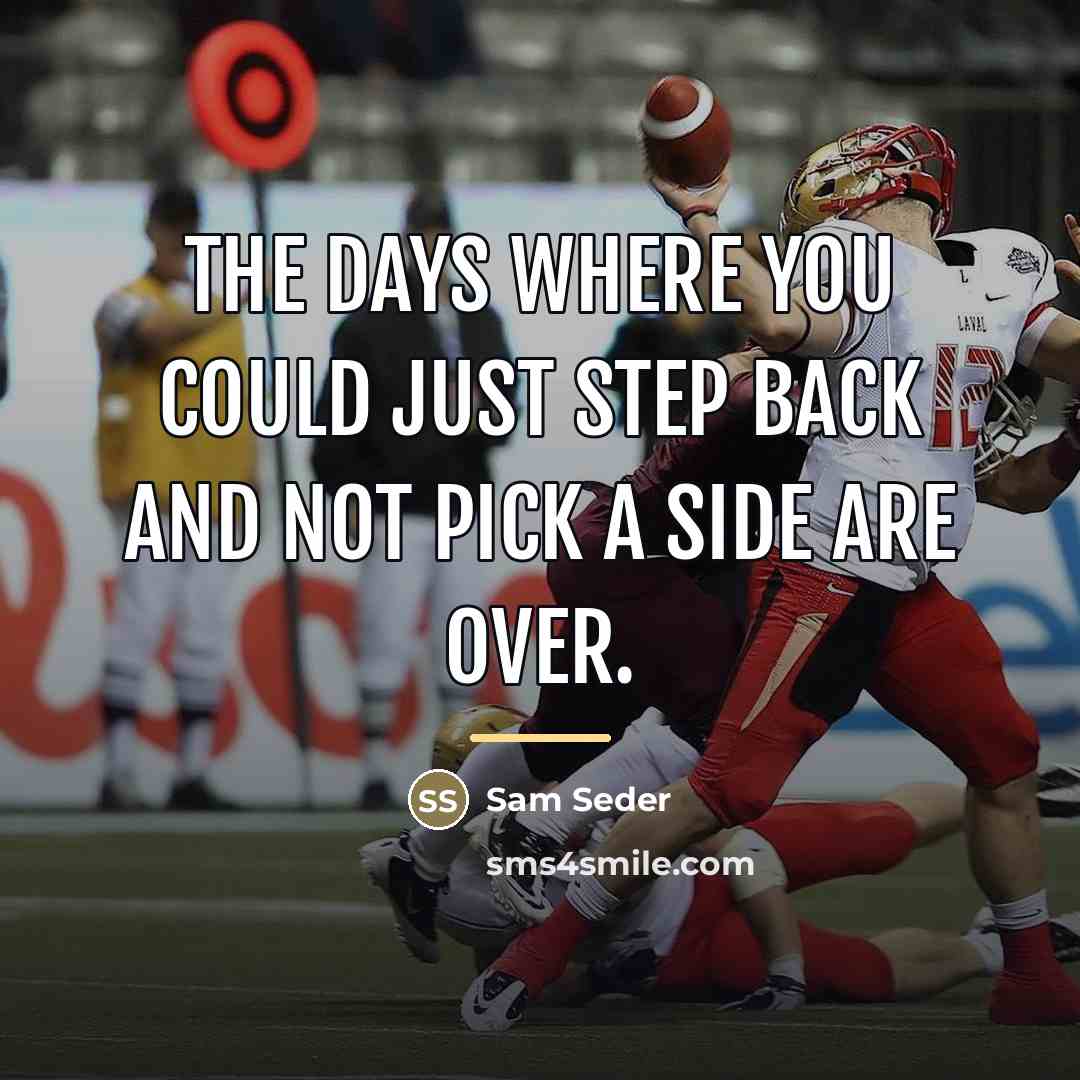 “The days where you could just step back and not…” quote by Sam Seder