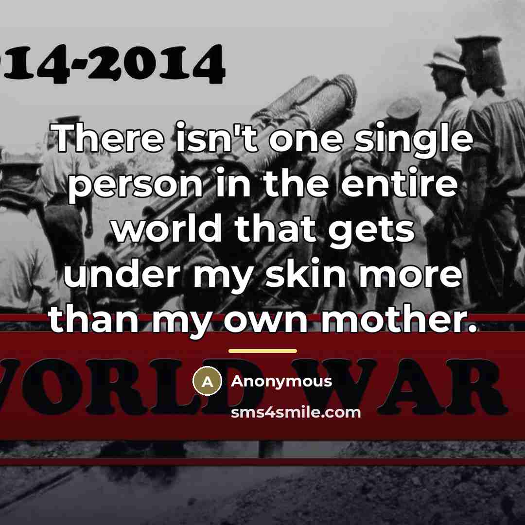 “There isn't one single person in the entire world that…” quote by Anonymous