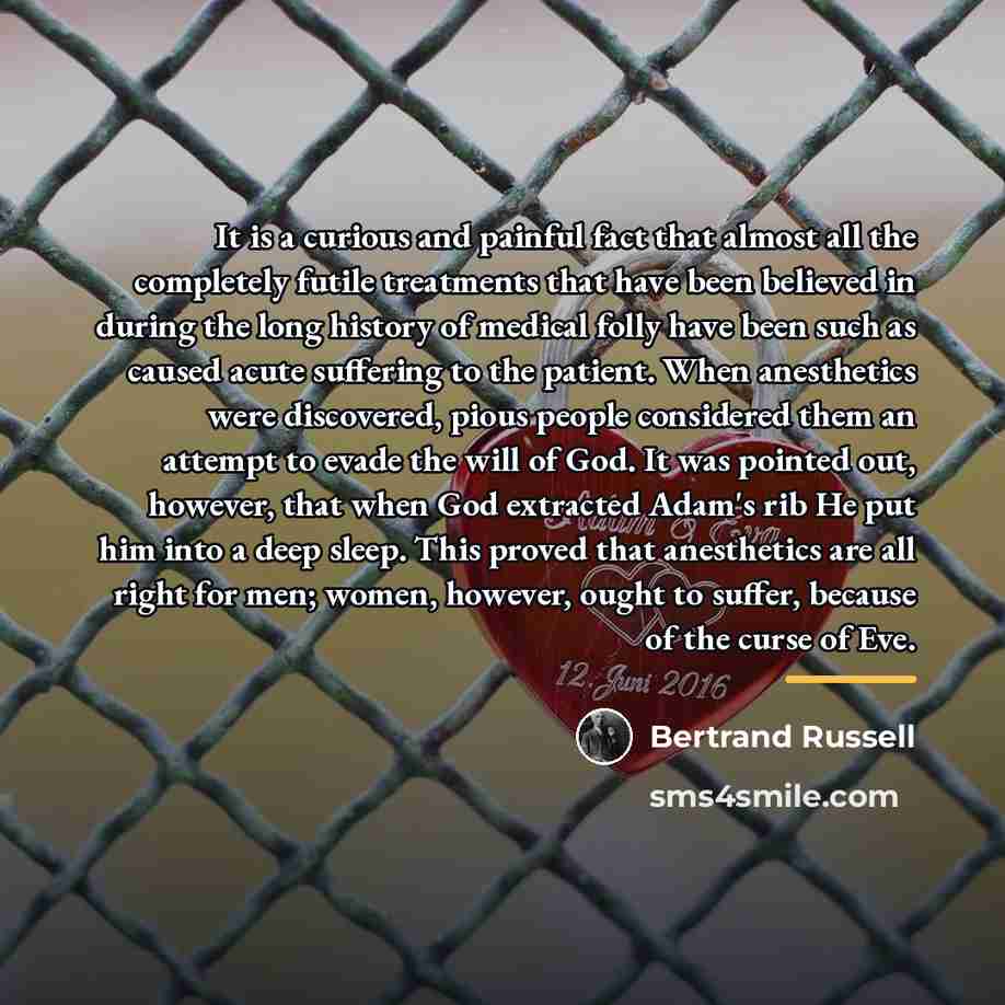 “It is a curious and painful fact that almost all…” quote by Bertrand Russell