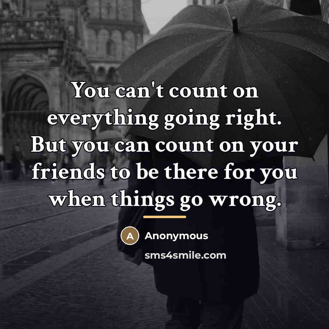 “You can't count on everything going right. But you can…” quote by Anonymous
