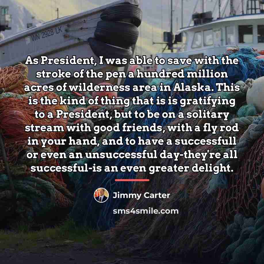 “As President, I was able to save with the stroke…” quote by Jimmy Carter