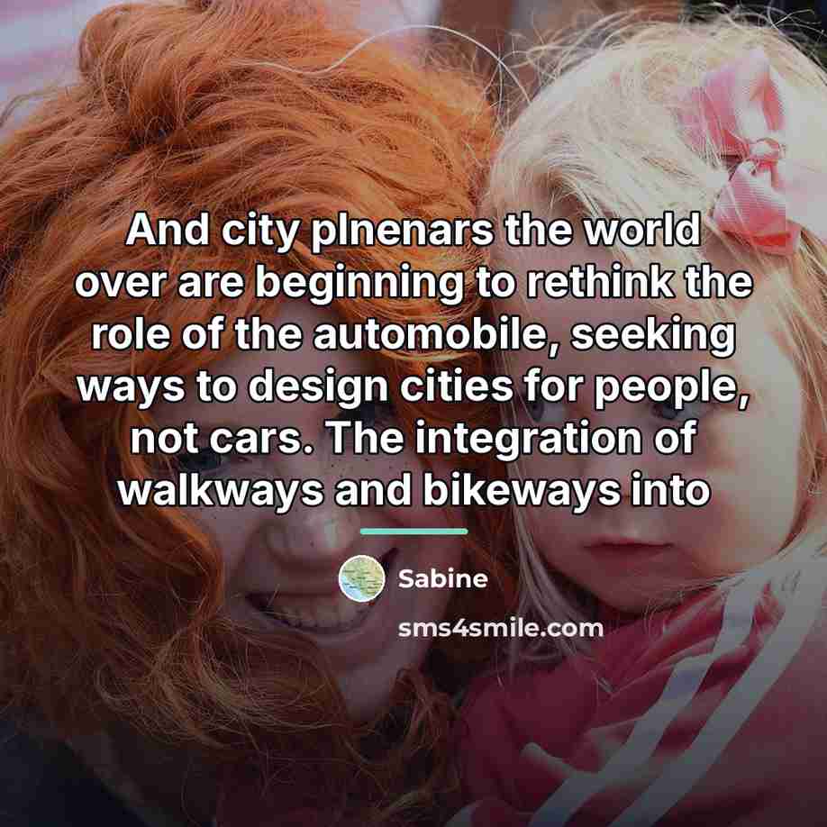 “And city plnenars the world over are beginning to rethink…” quote by Sabine