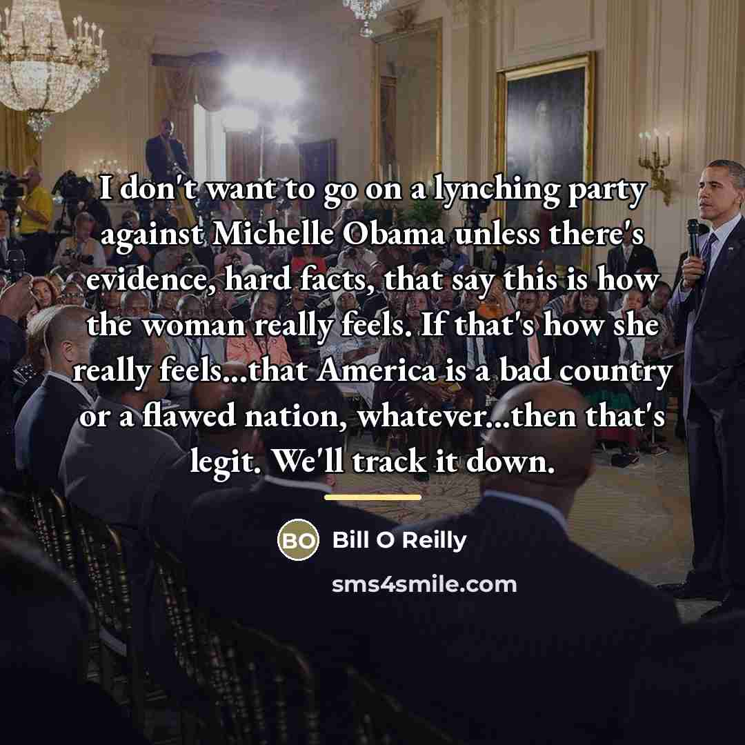 “I don't want to go on a lynching party against…” quote by Bill O Reilly