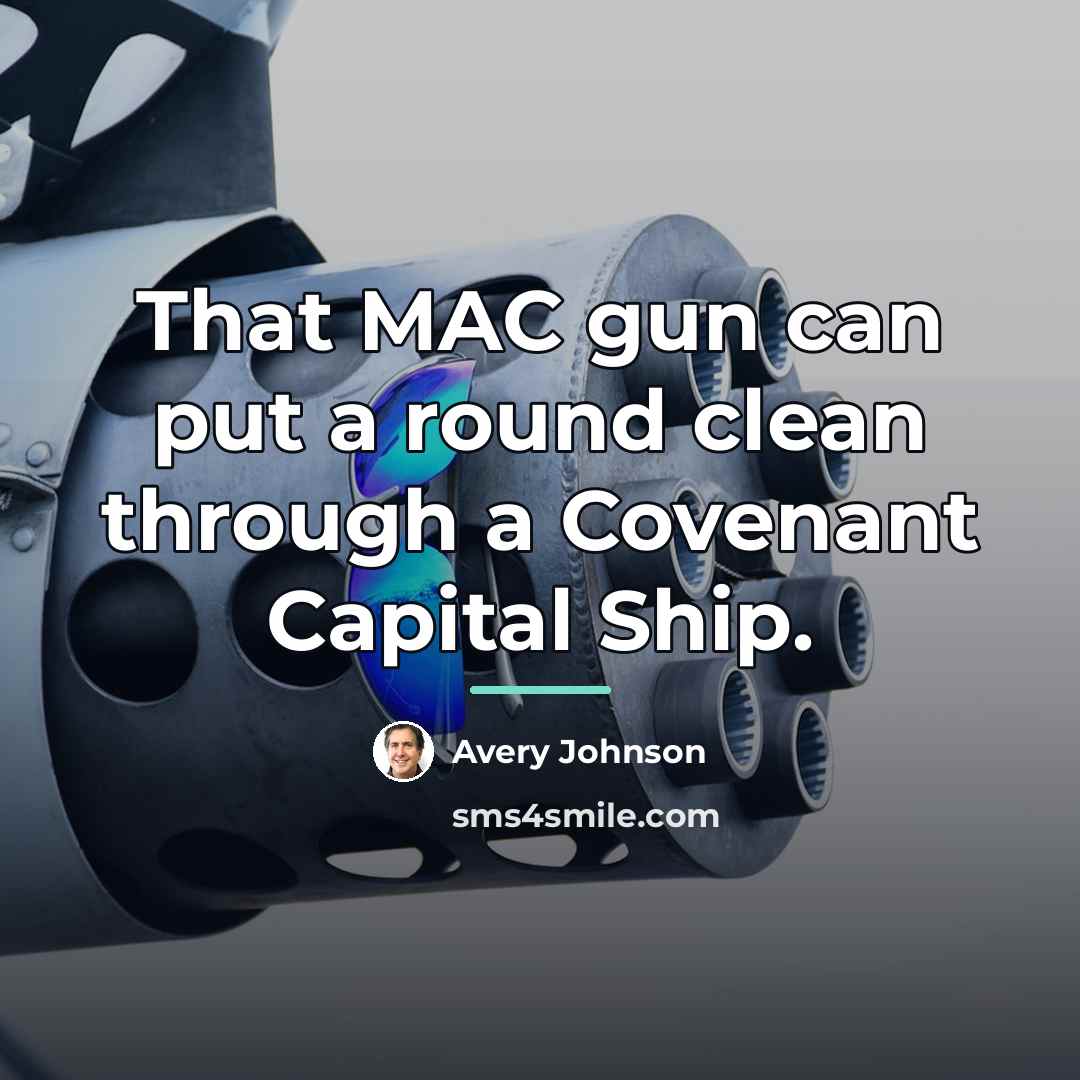 “That MAC gun can put a round clean through a…” quote by Avery Johnson