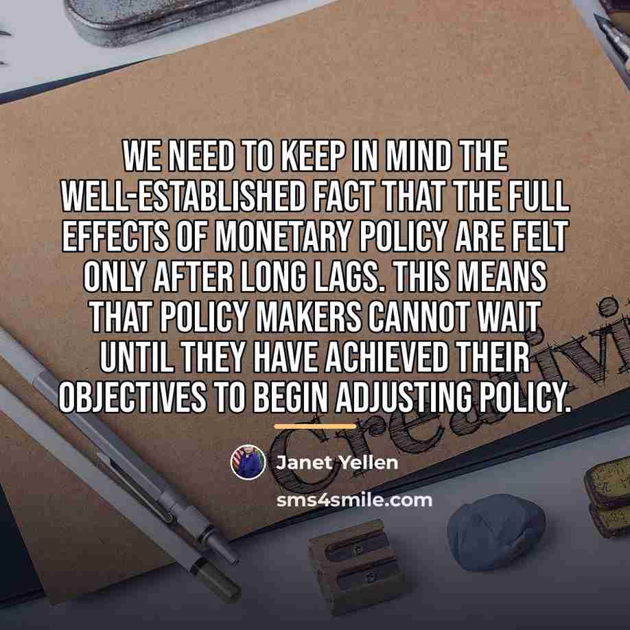 “We need to keep in mind the well-established fact that…” quote by Janet Yellen