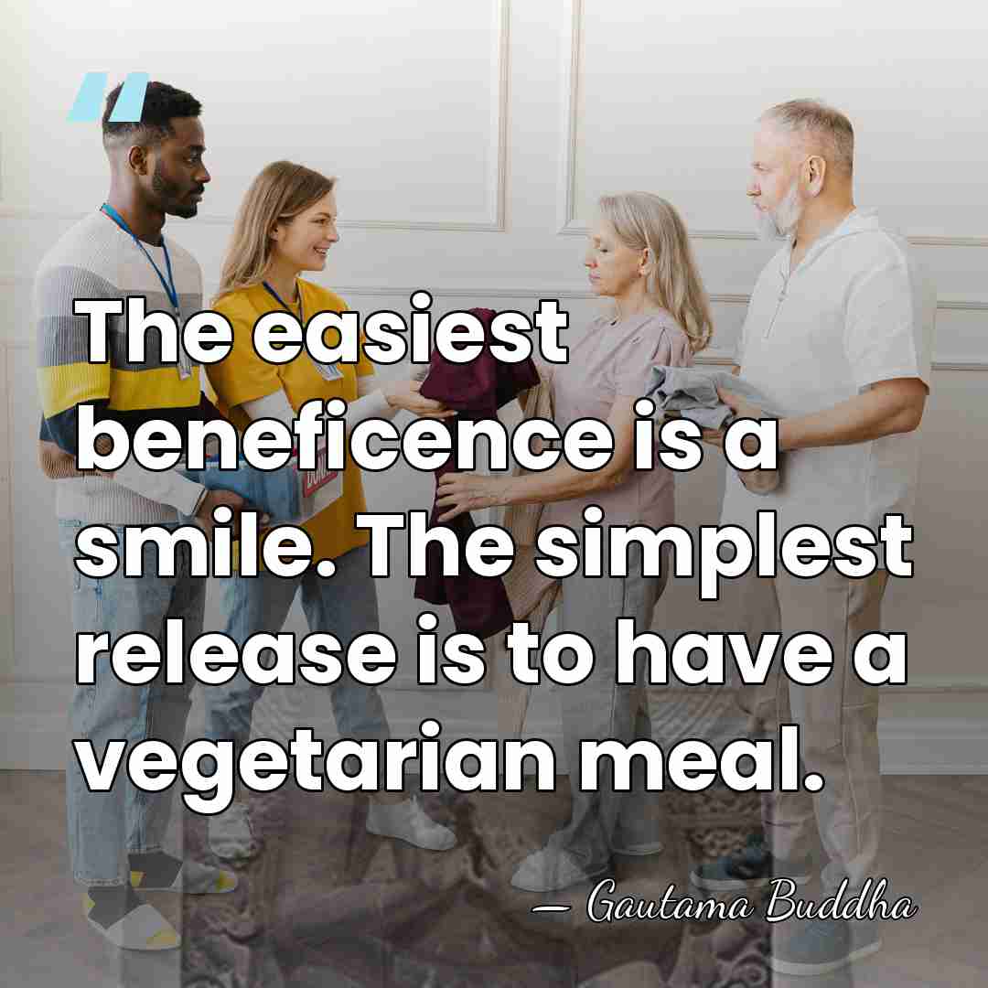 The easiest beneficence is a smile. The simplest release is to have&hellip; - Gautama Buddha