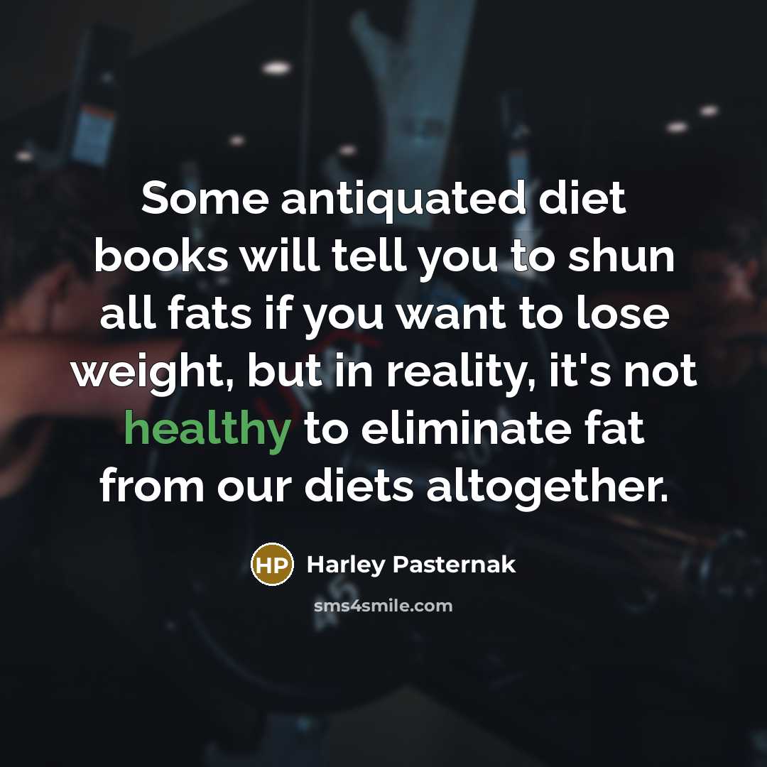 “Some antiquated diet books will tell you to shun all…” quote by Harley Pasternak