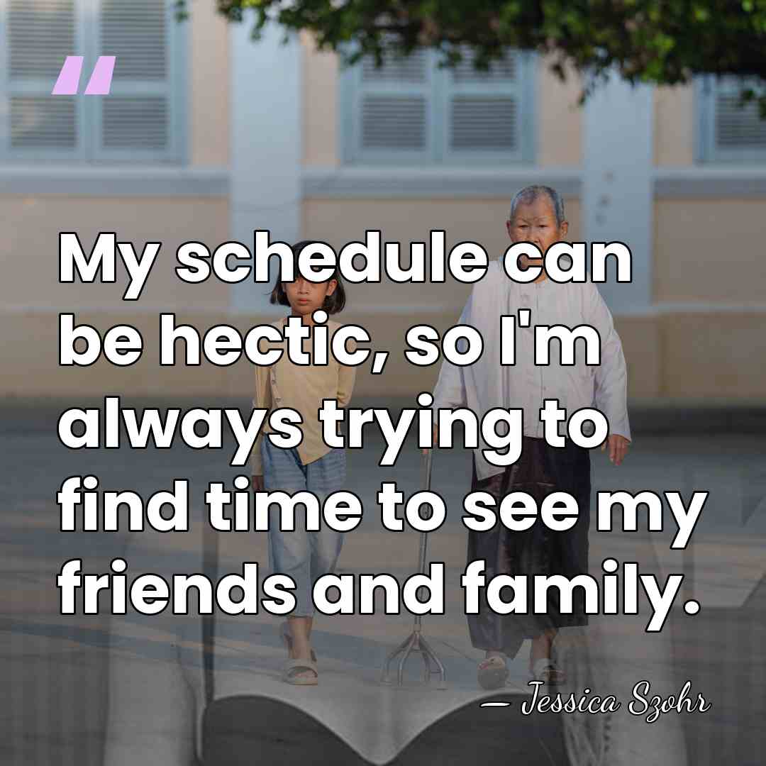 My schedule can be hectic, so I'm always trying to find time&hellip; - Jessica Szohr