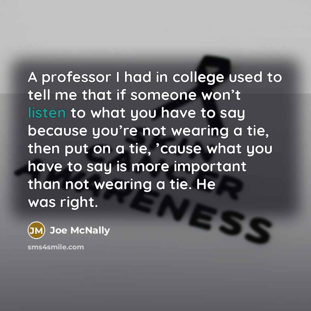 “A professor I had in college used to tell me…” quote by Joe McNally
