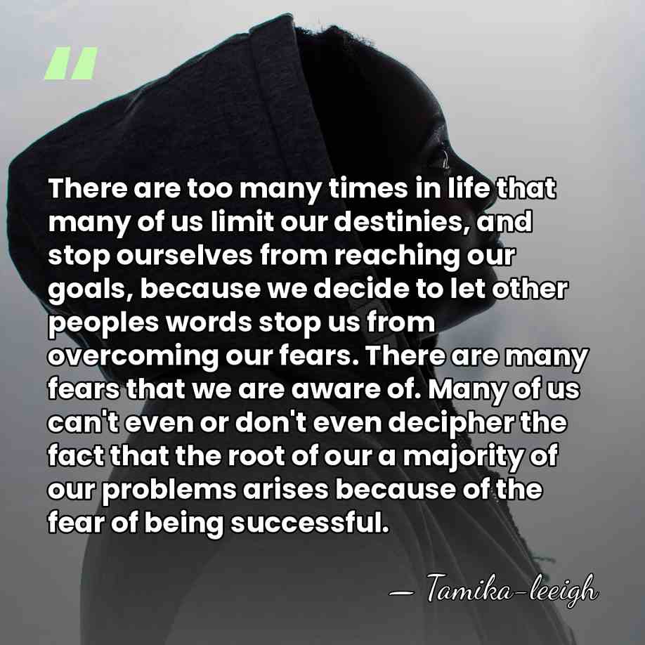 There are too many times in life that many of us limit&hellip; - Tamika-leeigh