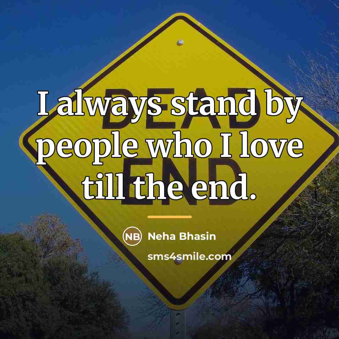“I always stand by people who I love till the…” quote by Neha Bhasin