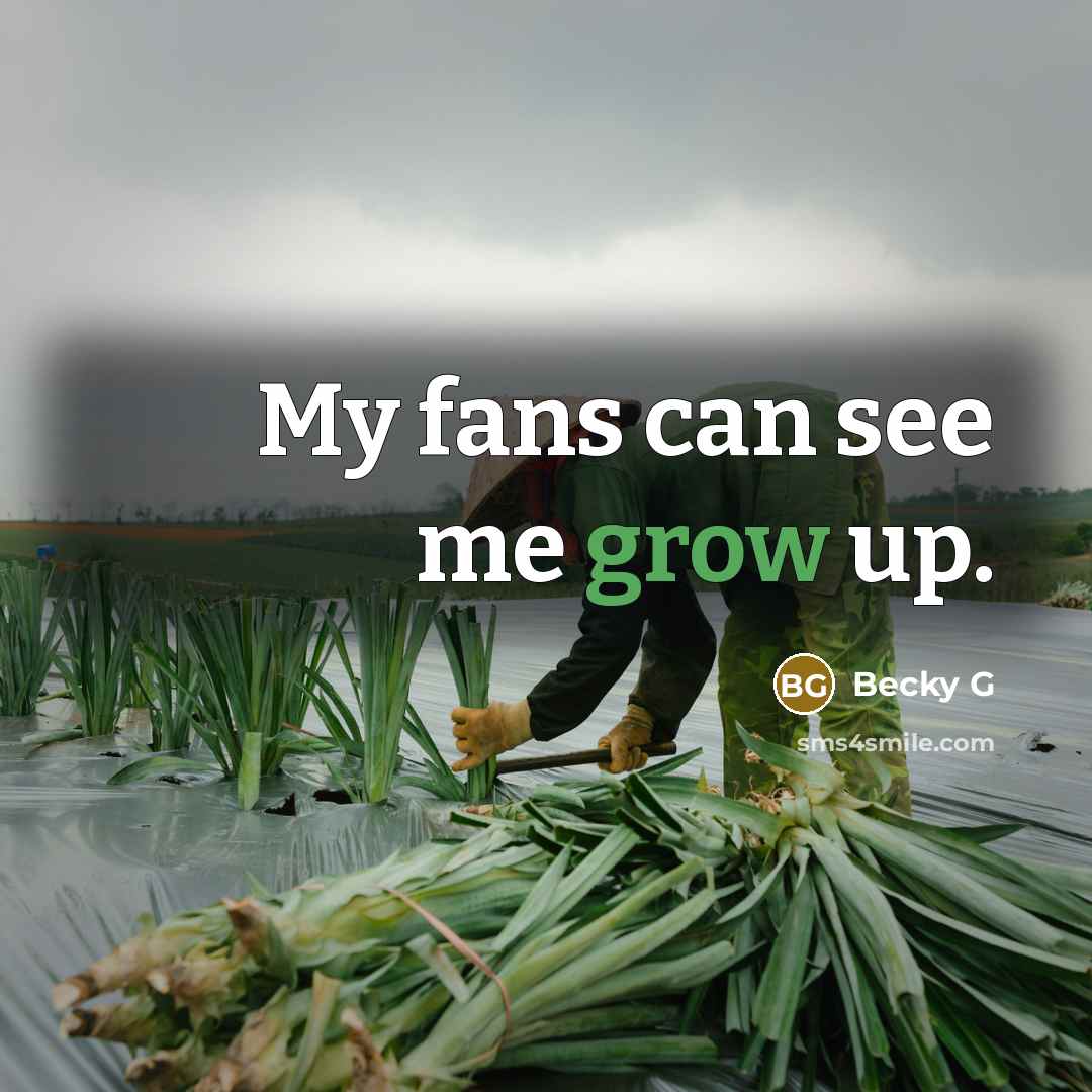 “My fans can see me grow up.…” quote by Becky G
