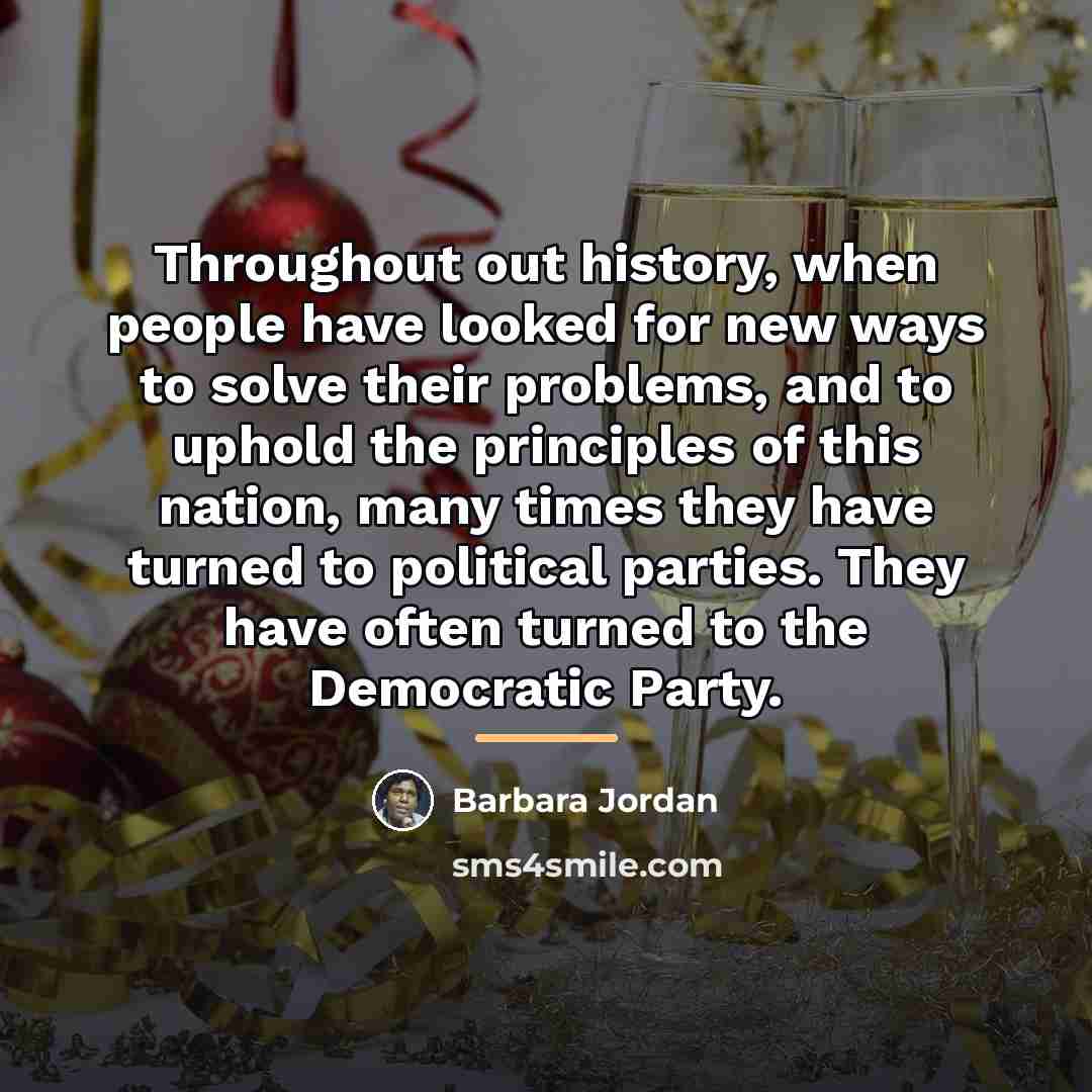 “Throughout out history, when people have looked for new ways…” quote by Barbara Jordan