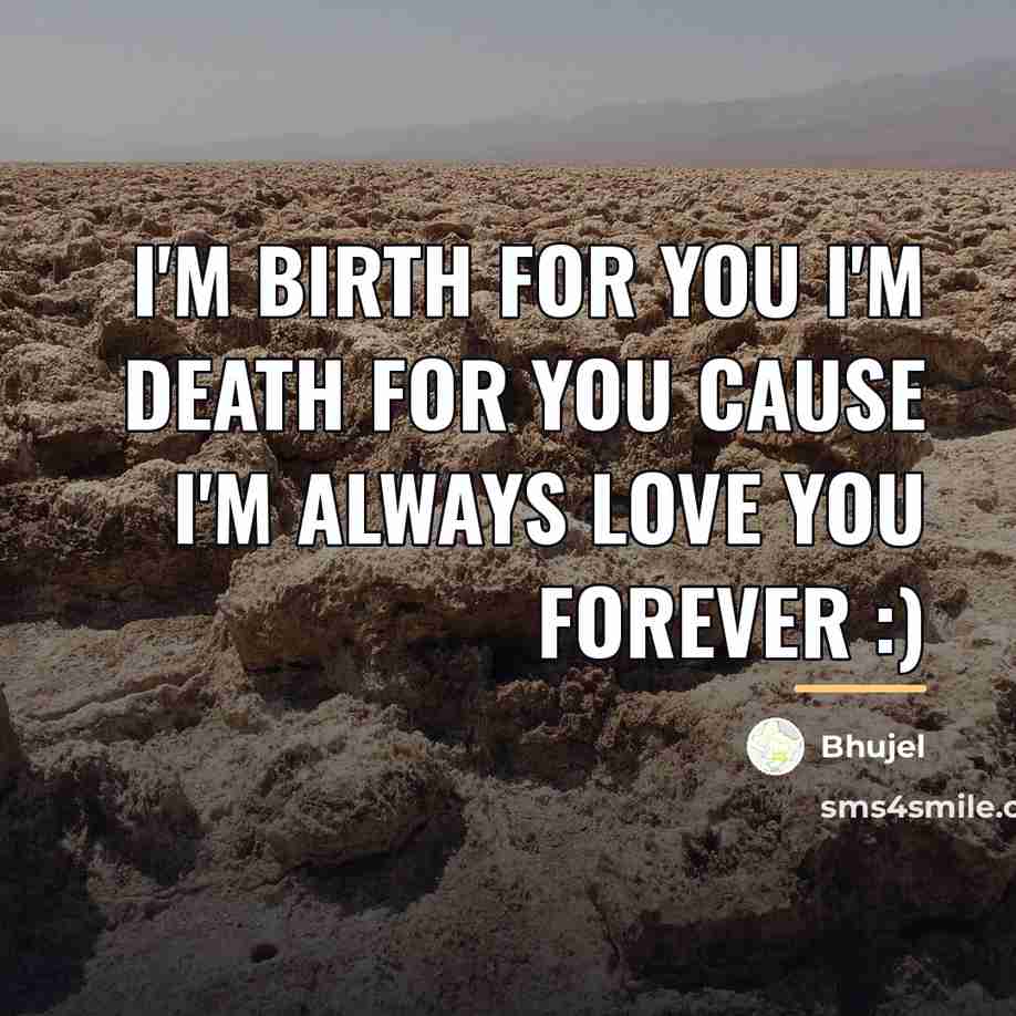 “I'm birth for you i'm death for you cause I'm…” quote by Bhujel