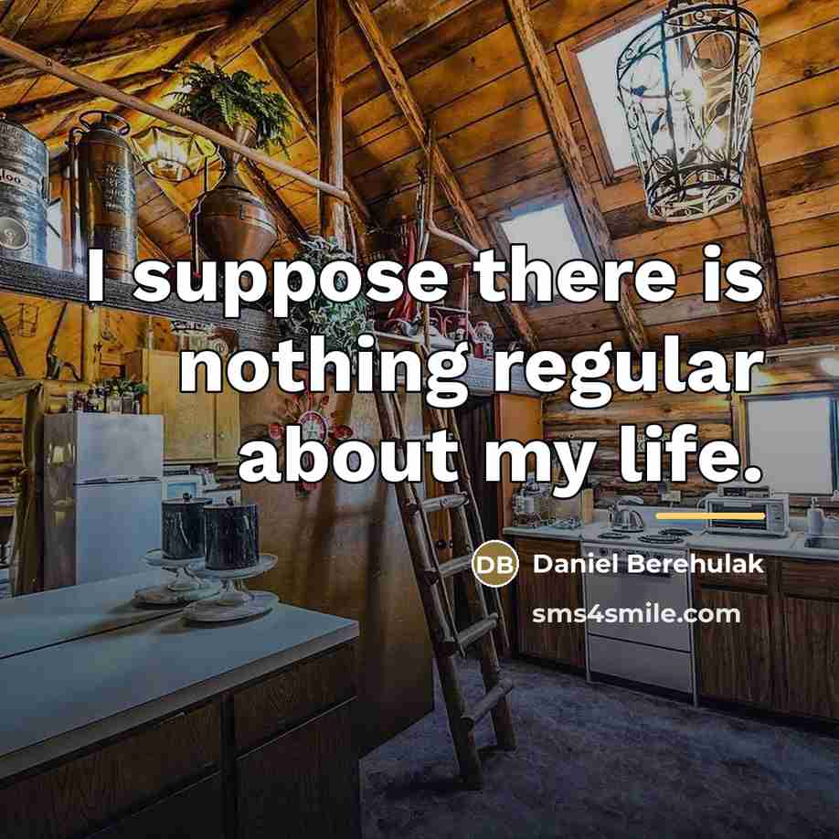 “I suppose there is nothing regular about my life.…” quote by Daniel Berehulak