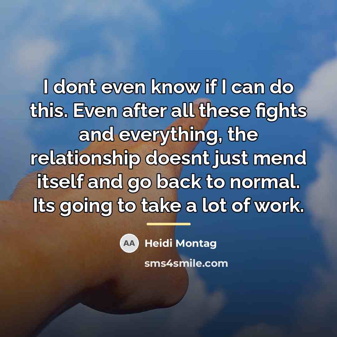 “I dont even know if I can do this. Even…” quote by Heidi Montag