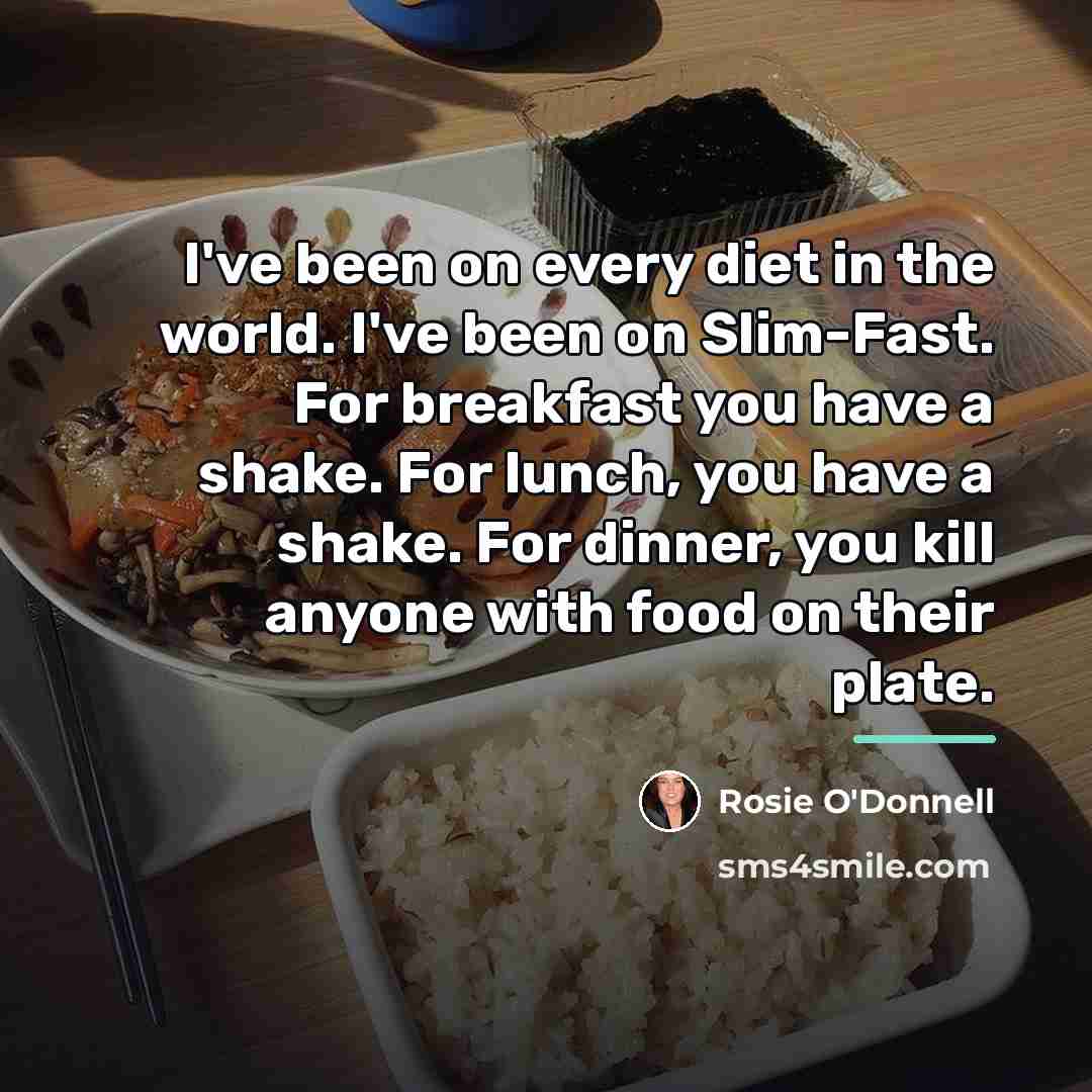 “I've been on every diet in the world. I've been…” quote by Rosie O'Donnell