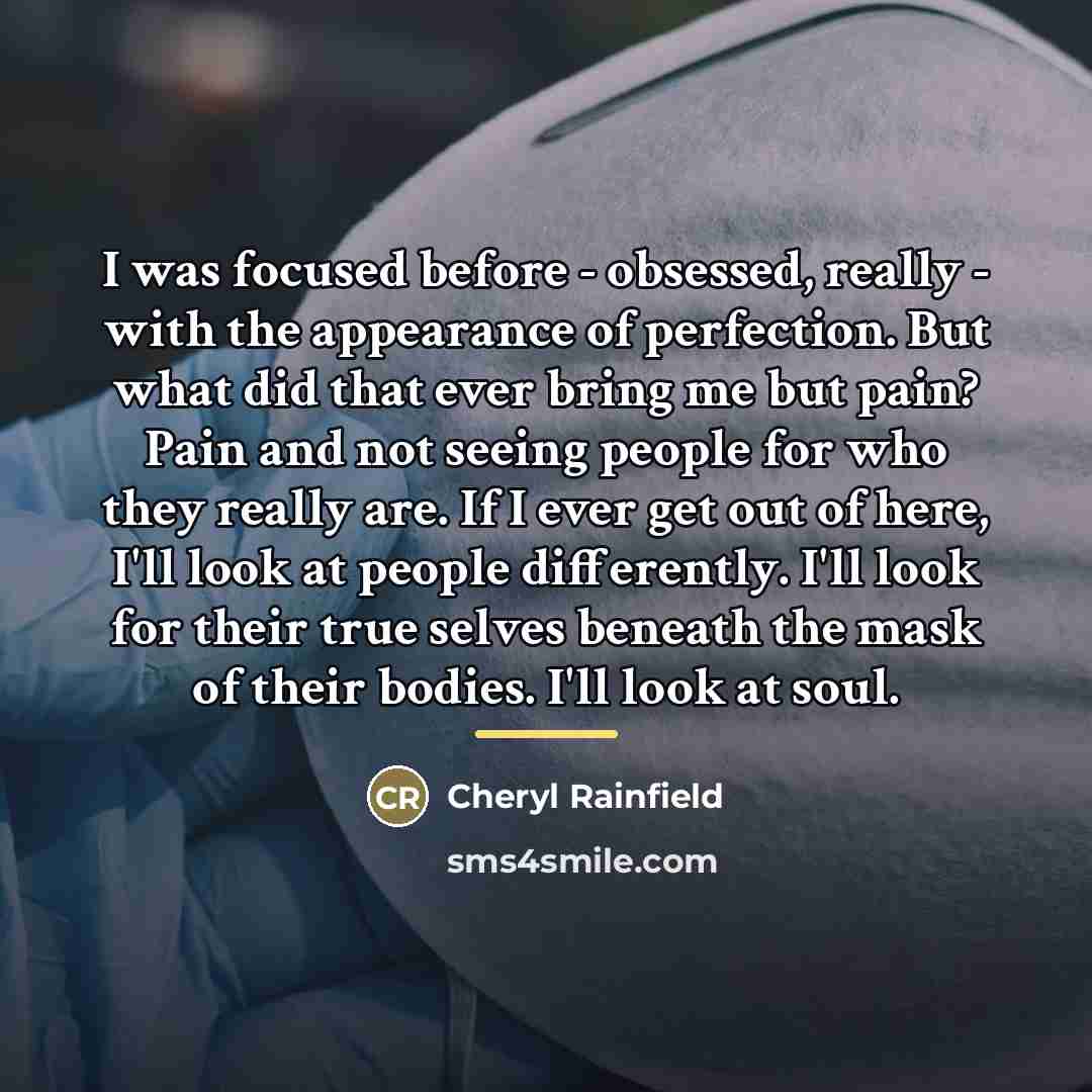 “I was focused before - obsessed, really - with the…” quote by Cheryl Rainfield