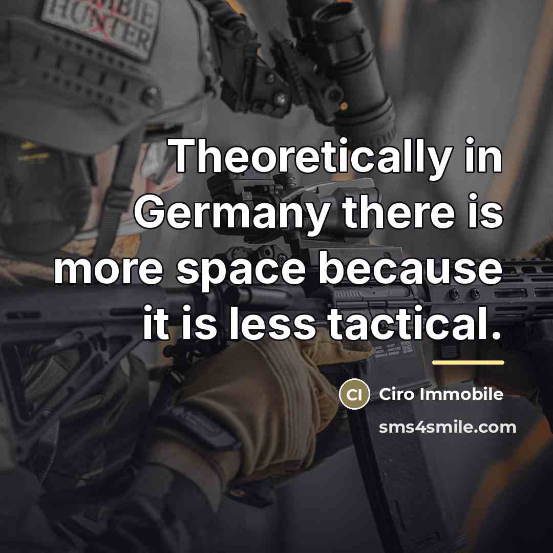 “Theoretically in Germany there is more space because it is…” quote by Ciro Immobile