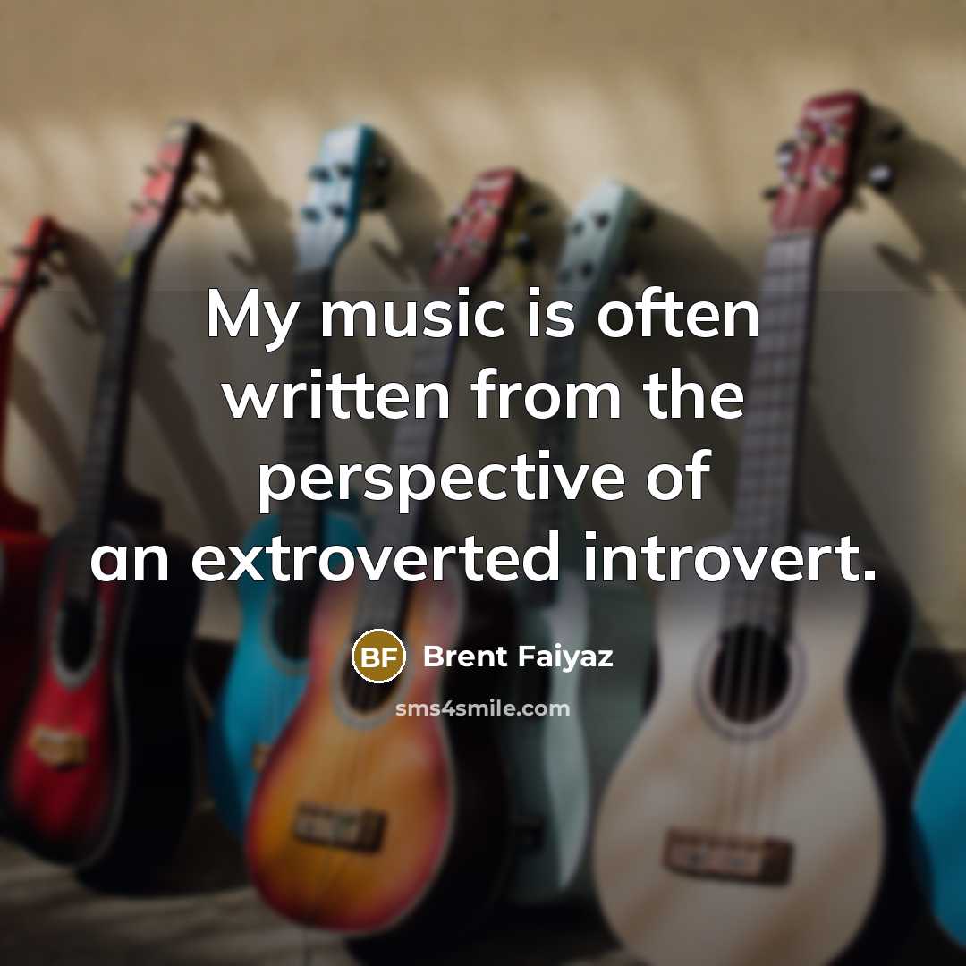 “My music is often written from the perspective of an…” quote by Brent Faiyaz
