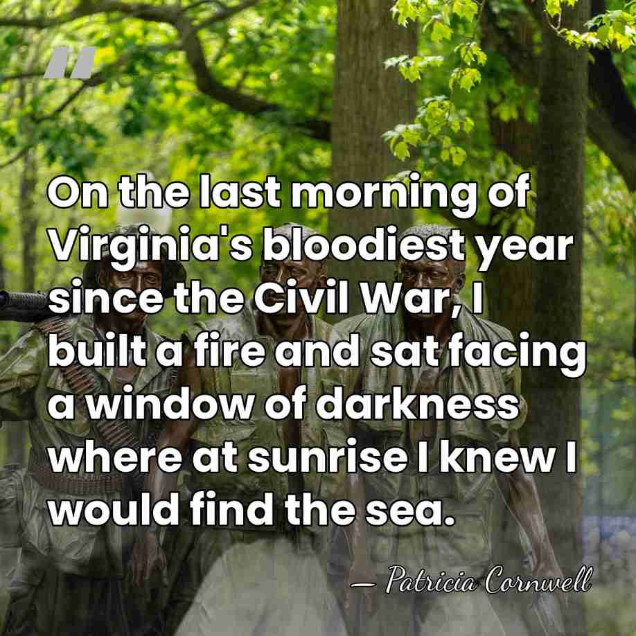 On the last morning of Virginia's bloodiest year since the Civil War,&hellip; - Patricia Cornwell