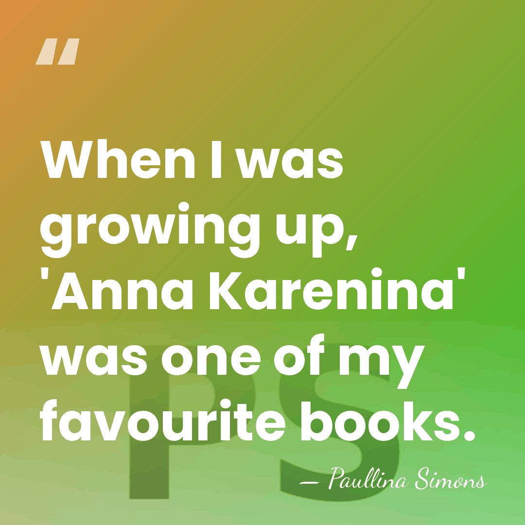 When I was growing up, 'Anna Karenina' was one of my favourite&hellip; - Paullina Simons