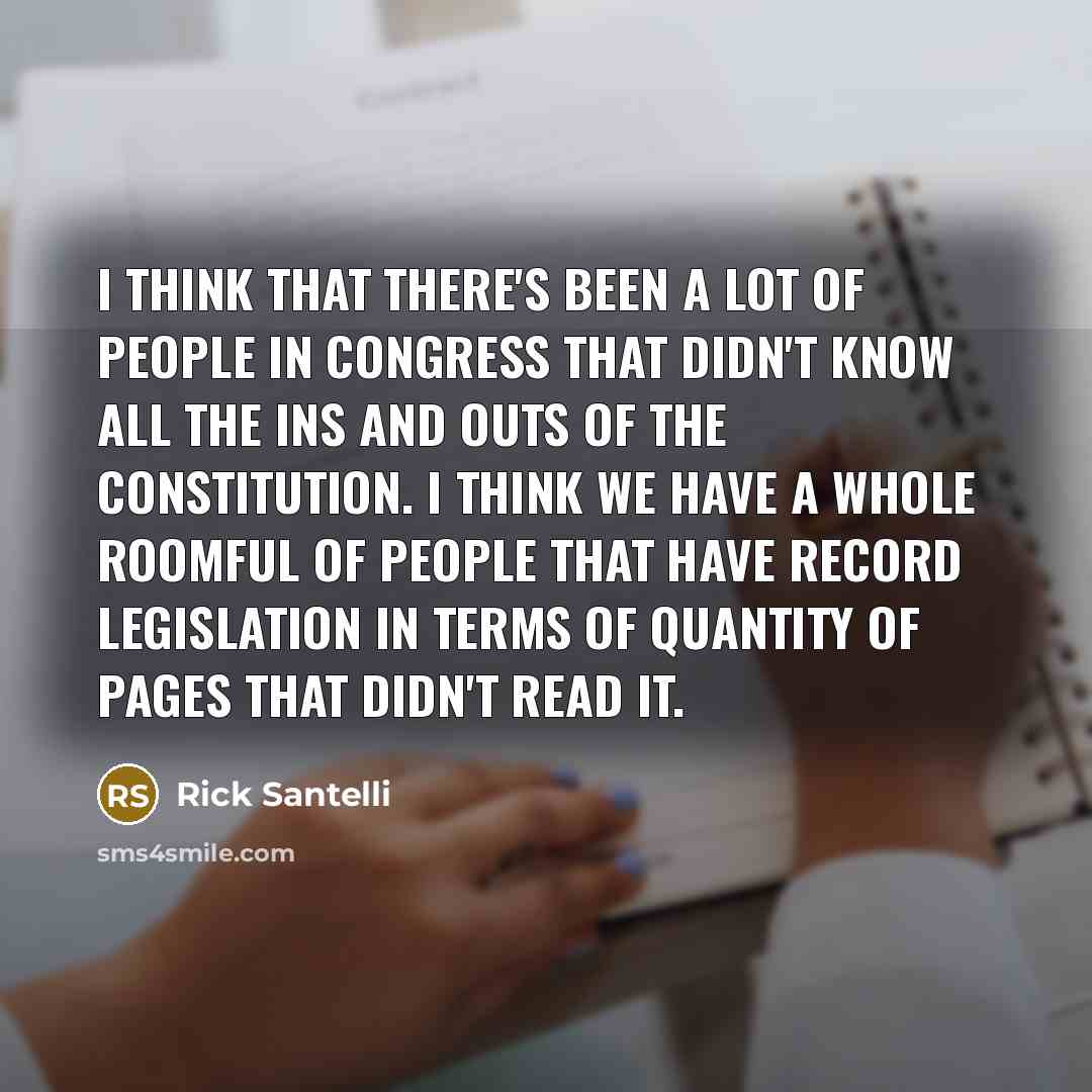 “I think that there's been a lot of people in…” quote by Rick Santelli