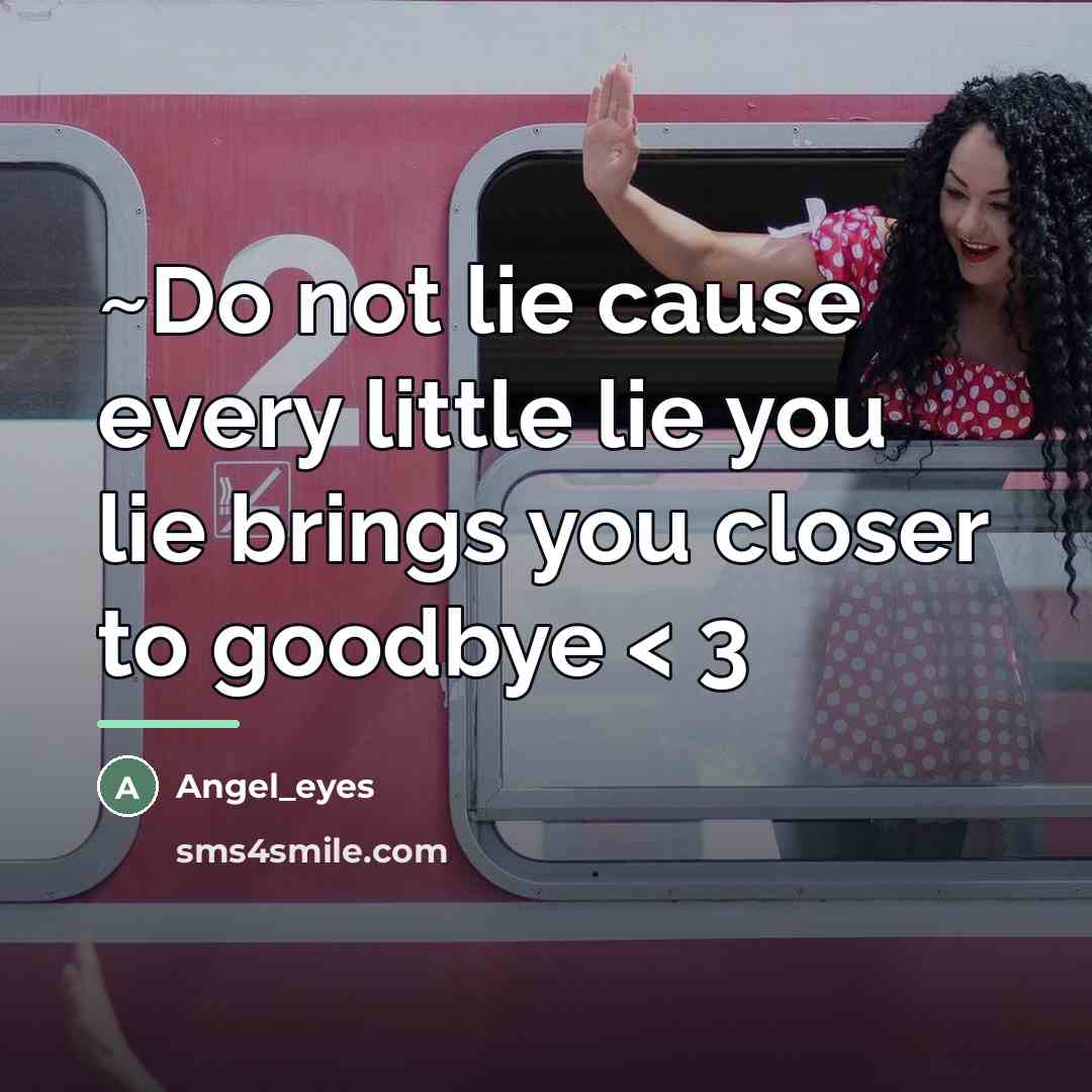 “~Do not lie cause every little lie you lie brings…” quote by Angel_eyes