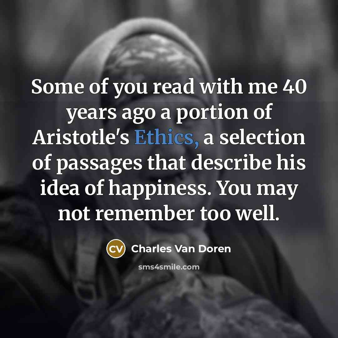 “Some of you read with me 40 years ago a…” quote by Charles Van Doren