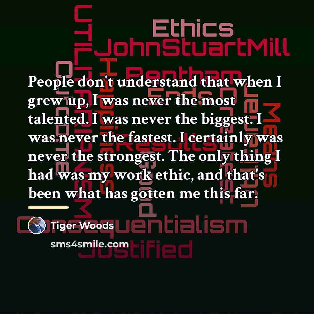 “People don't understand that when I grew up, I was…” quote by Tiger Woods