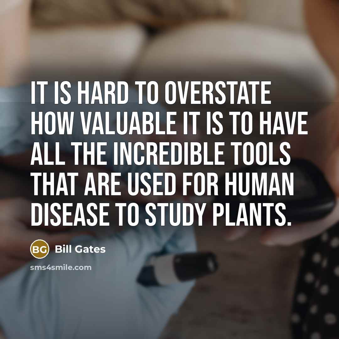 “It is hard to overstate how valuable it is to…” quote by Bill Gates