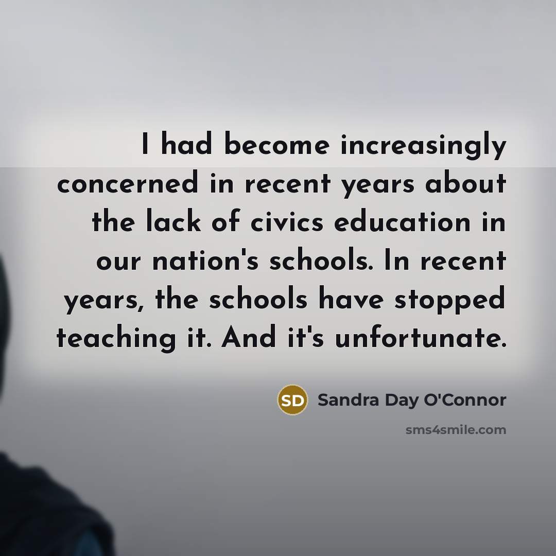 “I had become increasingly concerned in recent years about the…” quote by Sandra Day O'Connor