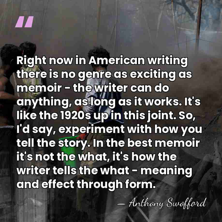 Right now in American writing there is no genre as exciting as&hellip; - Anthony Swofford