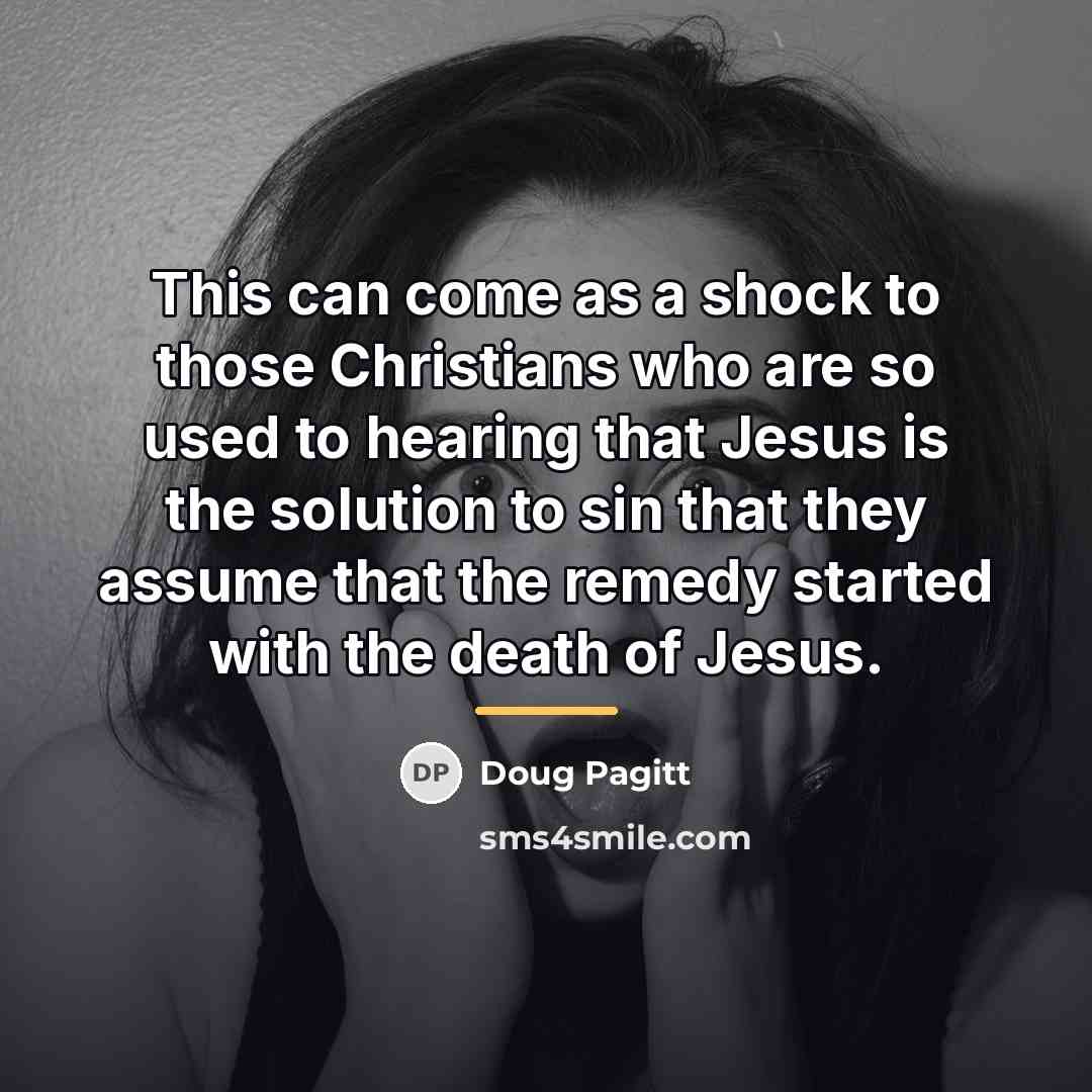 “This can come as a shock to those Christians who…” quote by Doug Pagitt