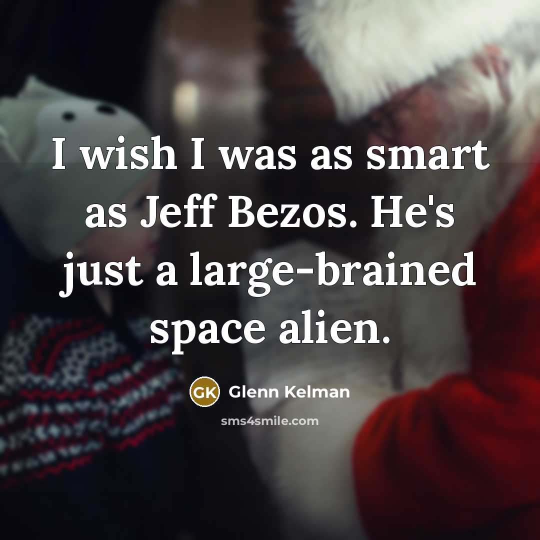 “I wish I was as smart as Jeff Bezos. He's…” quote by Glenn Kelman