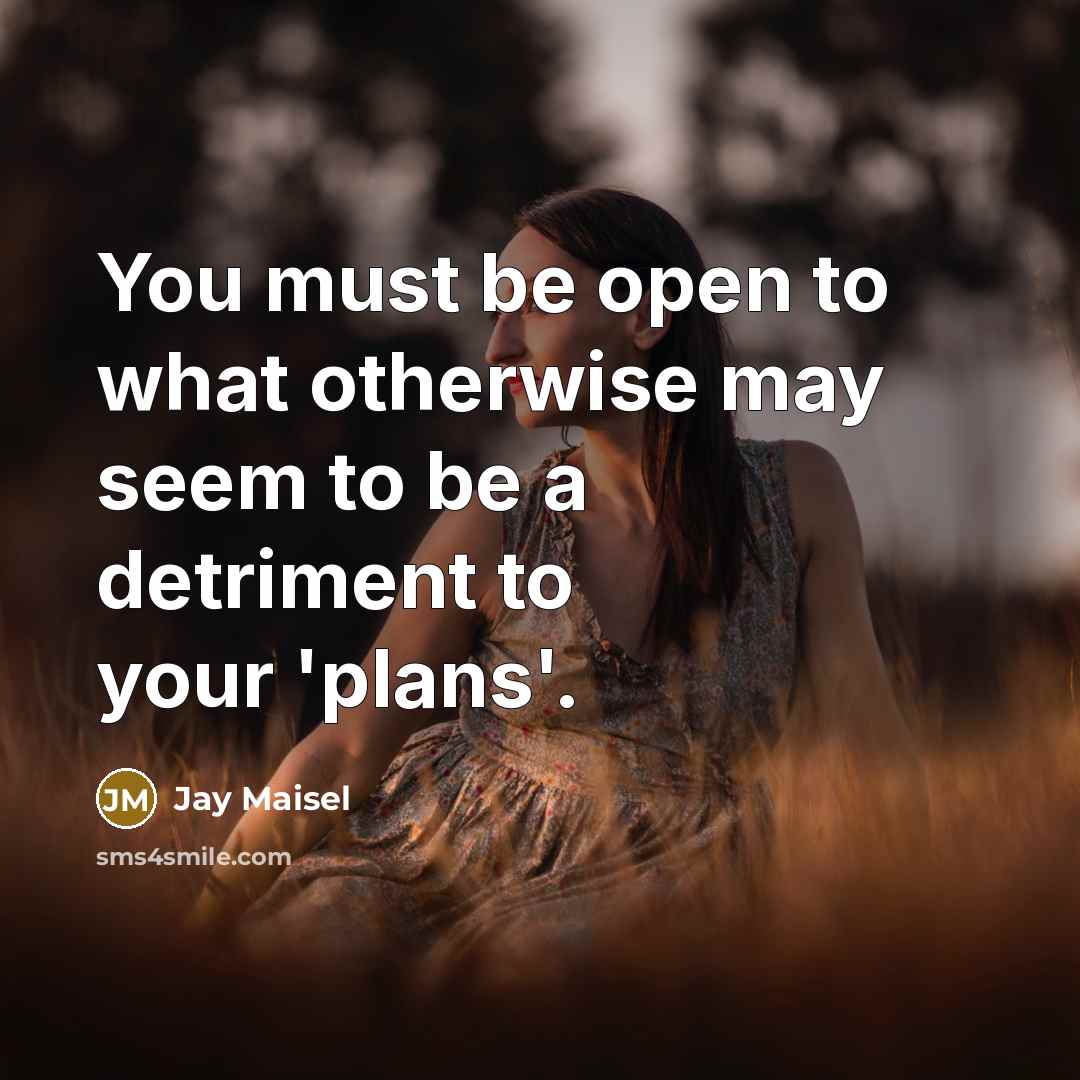 “You must be open to what otherwise may seem to…” quote by Jay Maisel