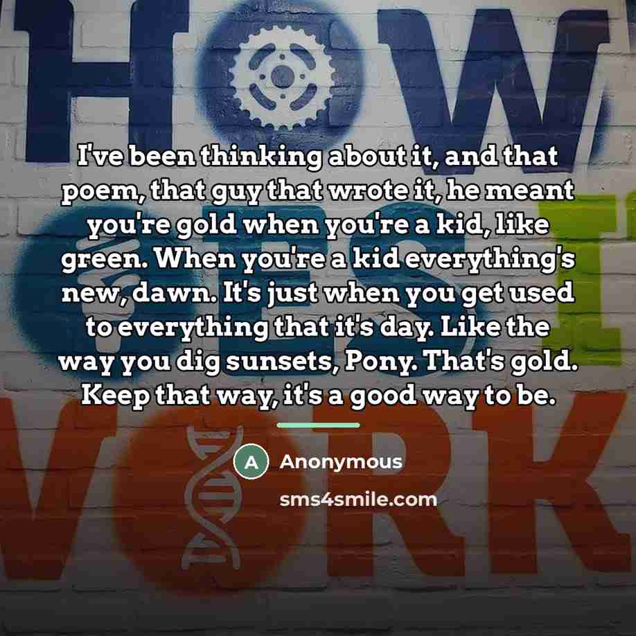 “I've been thinking about it, and that poem, that guy…” quote by Anonymous