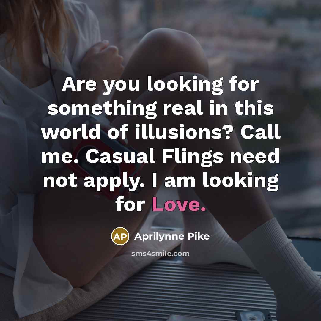 “Are you looking for something real in this world of…” quote by Aprilynne Pike