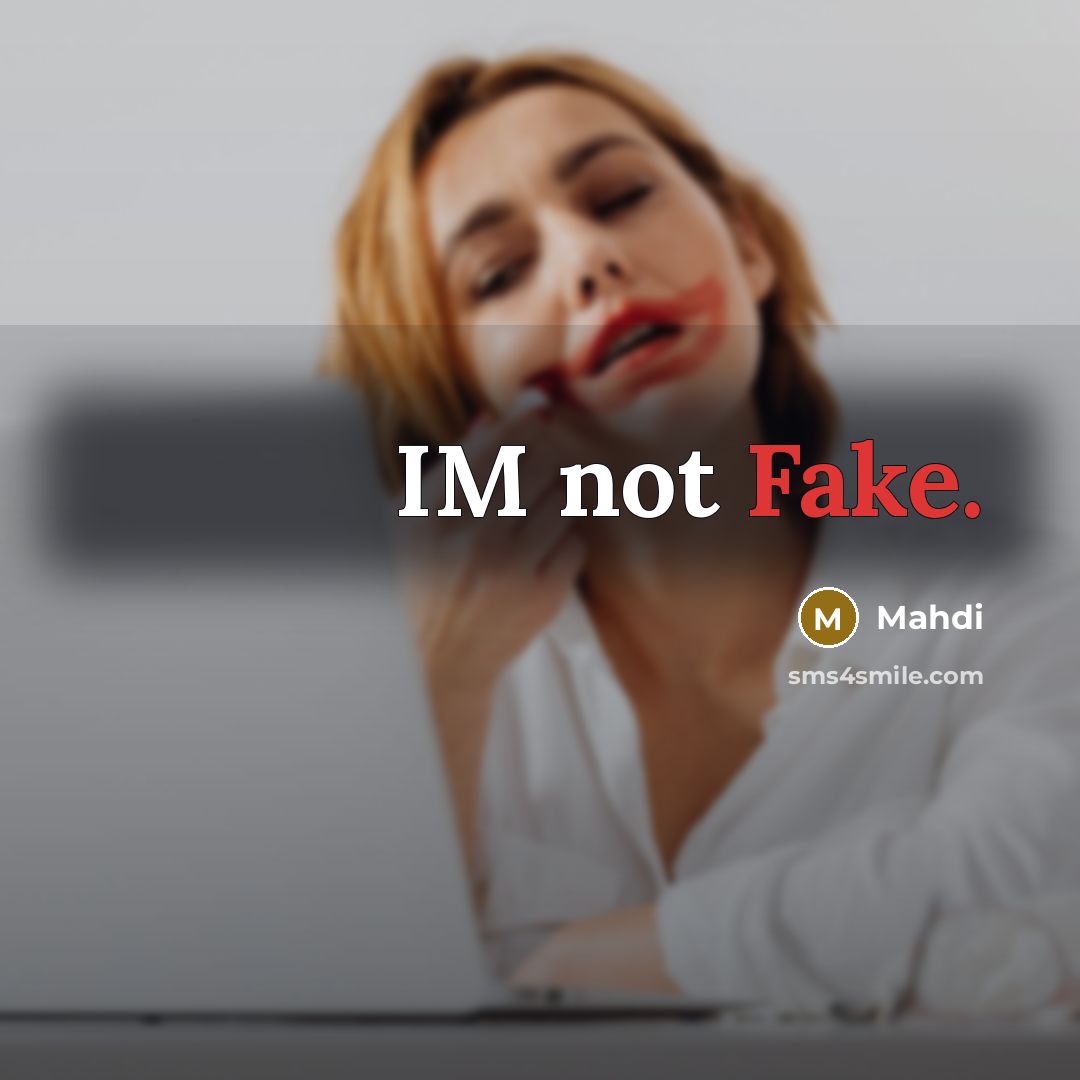 “IM not Fake.…” quote by Mahdi