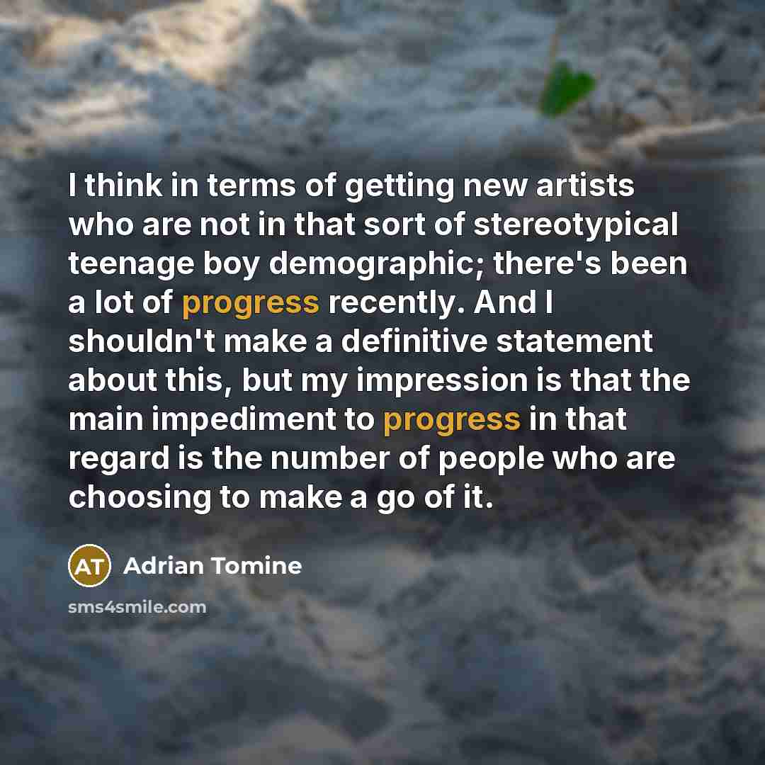 “I think in terms of getting new artists who are…” quote by Adrian Tomine