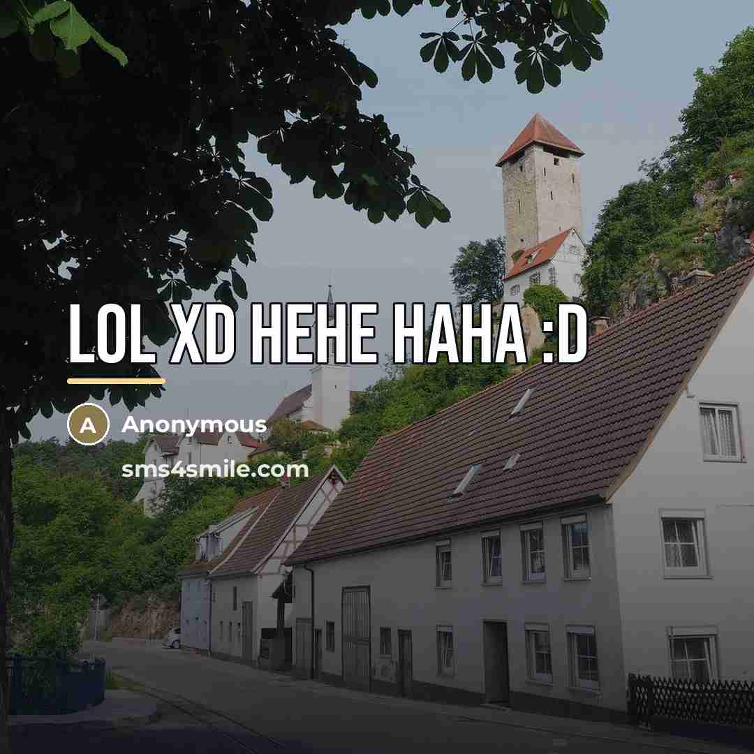 “LOL xD hehe haha :D…” quote by Anonymous