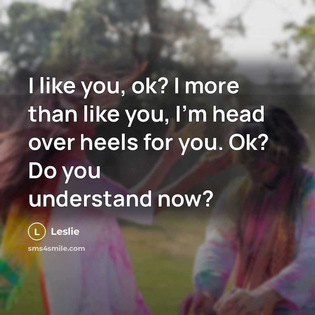 “I like you, ok? I more than like you, I'm…” quote by Leslie