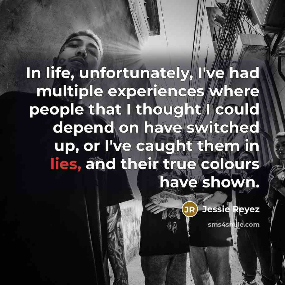 “In life, unfortunately, I've had multiple experiences where people that…” quote by Jessie Reyez