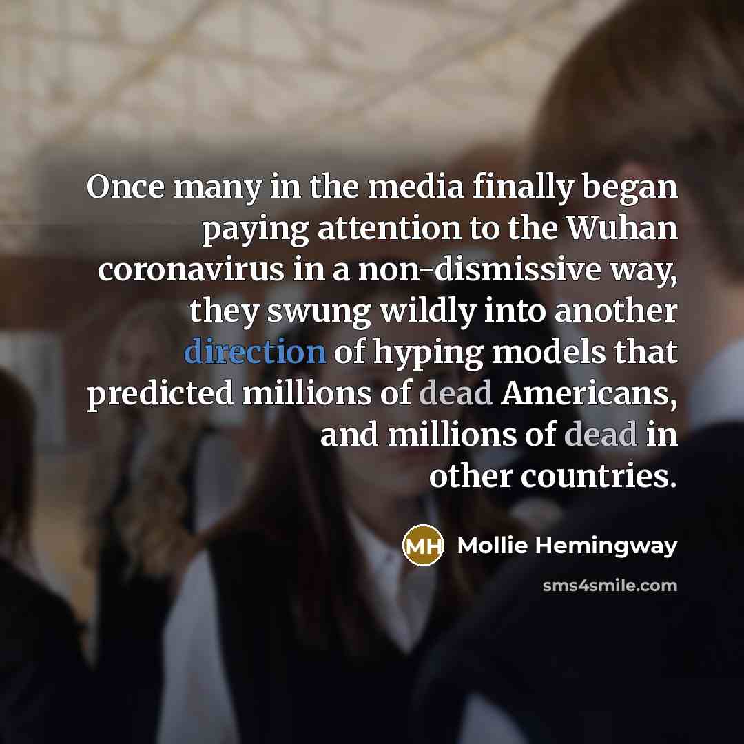 “Once many in the media finally began paying attention to…” quote by Mollie Hemingway
