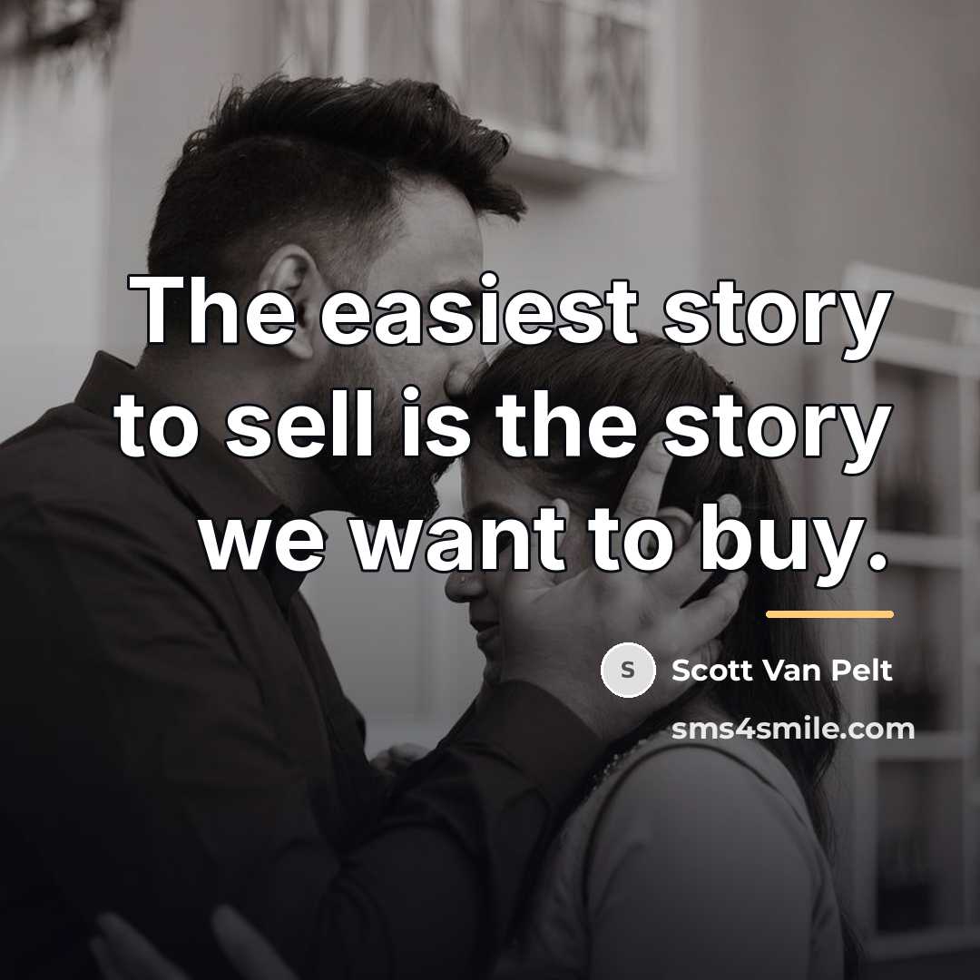 “The easiest story to sell is the story we want…” quote by Scott Van Pelt