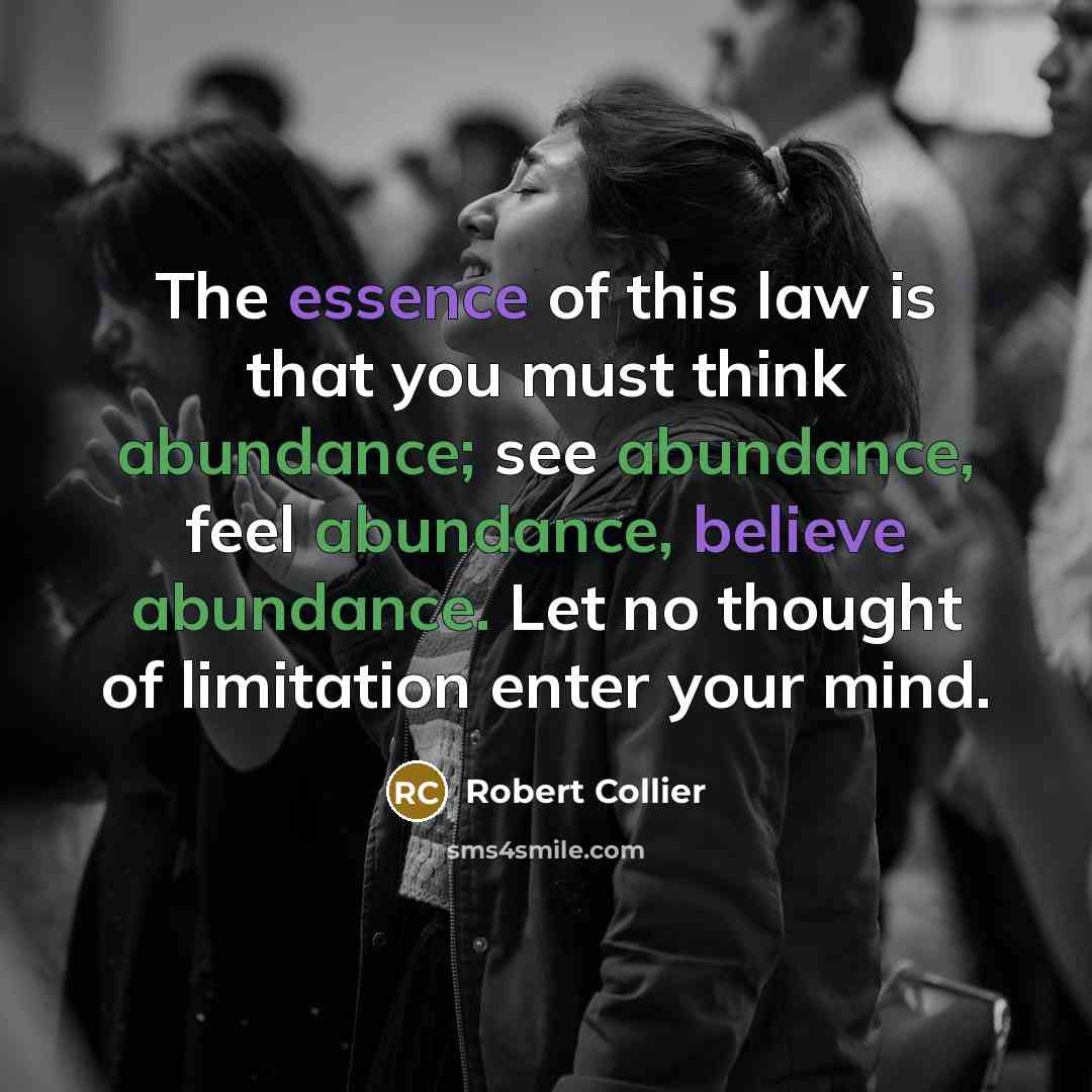 “The essence of this law is that you must think…” quote by Robert Collier